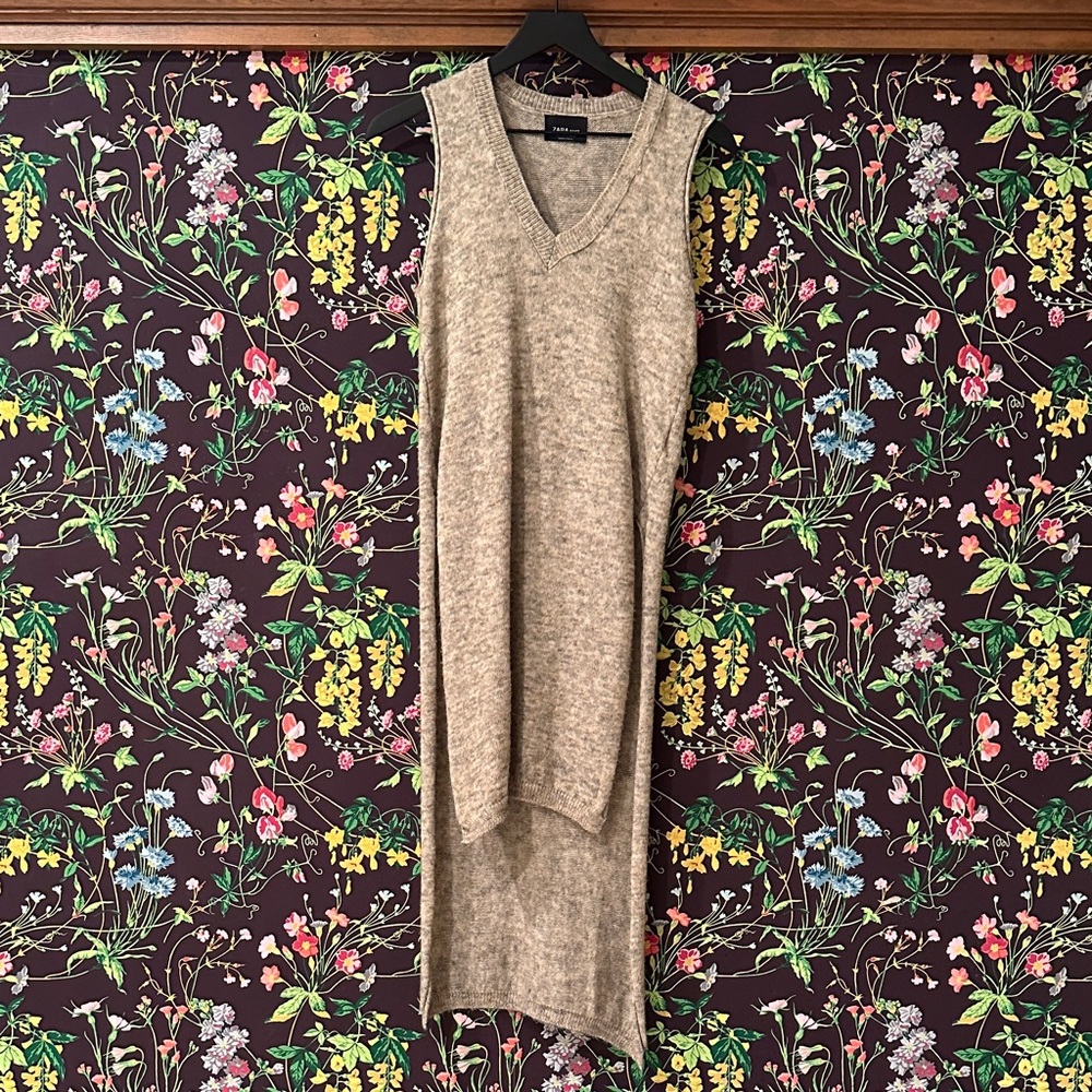 Zara Knit Beige Sweater